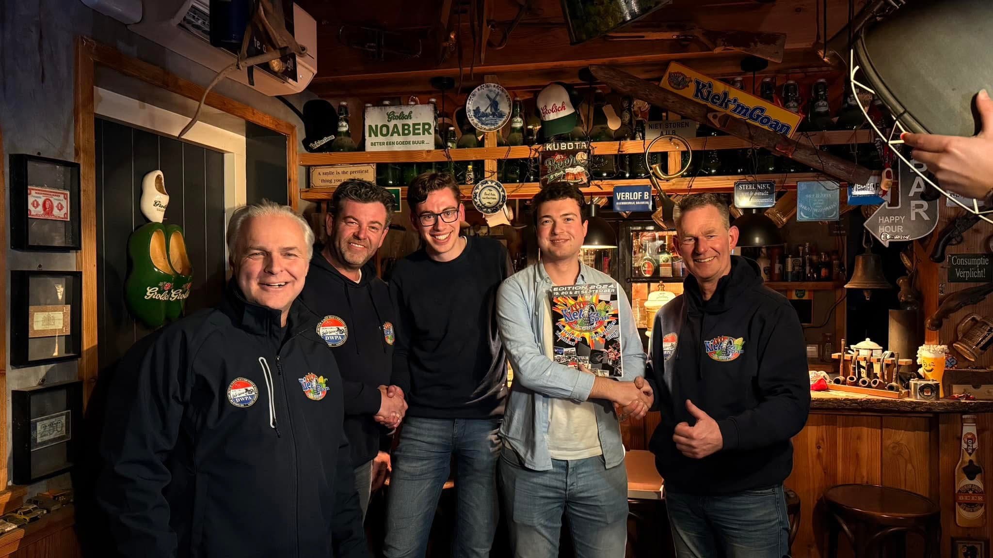 Oplevering van de nieuwe website voor Kiek 'm Goan in Beekbergen